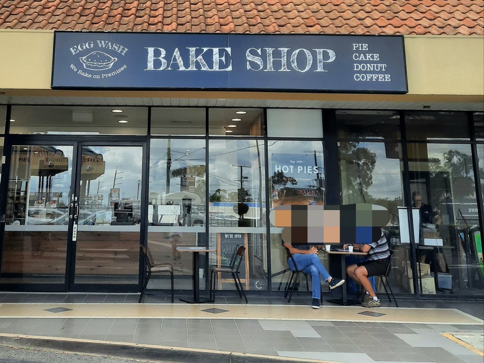 Egg wash bake shop